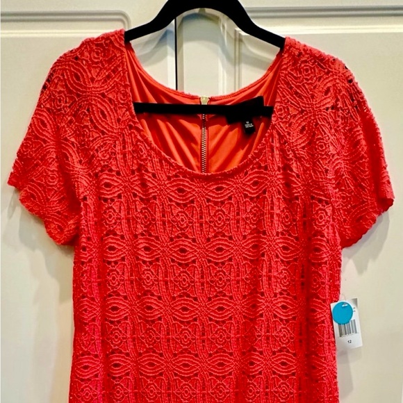 NWT Stretch Lace Dress - Picture 1 of 9